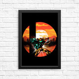 Zebes Smash - Posters & Prints
