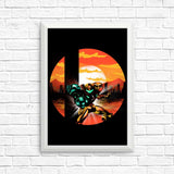 Zebes Smash - Posters & Prints