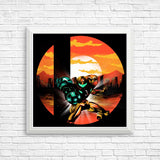Zebes Smash - Posters & Prints