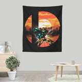 Zebes Smash - Wall Tapestry