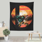 Zebes Smash - Wall Tapestry