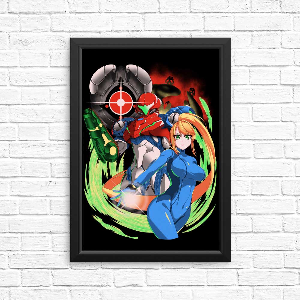 Zero Suit Dread - Posters & Prints