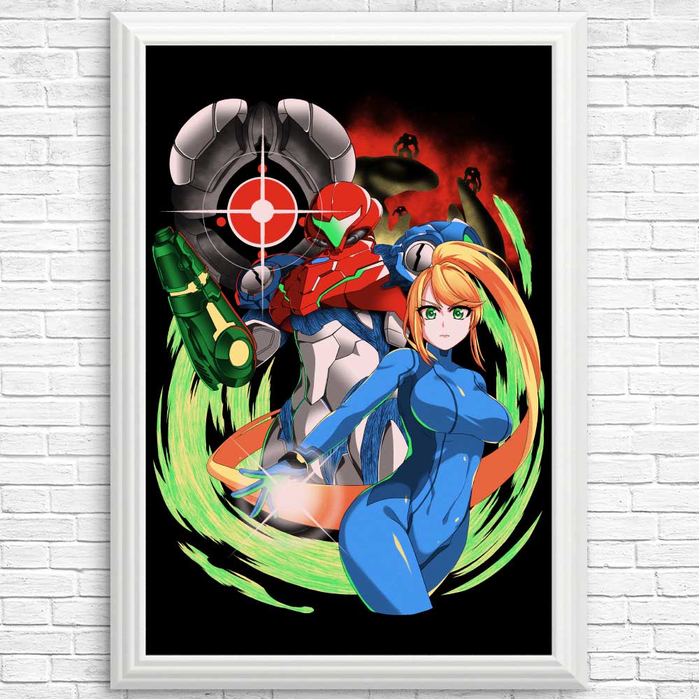 Zero Suit Dread - Posters & Prints
