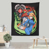 Zero Suit Dread - Wall Tapestry
