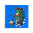 Zim Stole Christmas - Canvas Print