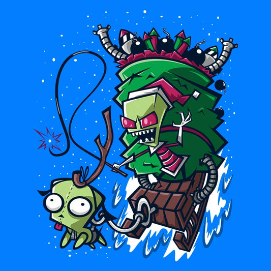 Zim Stole Christmas - Coasters