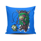 Zim Stole Christmas - Throw Pillow