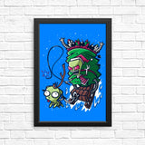 Zim Stole Christmas - Posters & Prints