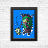 Zim Stole Christmas - Posters & Prints