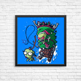 Zim Stole Christmas - Posters & Prints