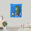 Zim Stole Christmas - Wall Tapestry
