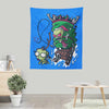Zim Stole Christmas - Wall Tapestry