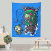 Zim Stole Christmas - Wall Tapestry