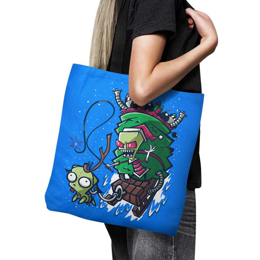 Zim Stole Christmas - Tote Bag