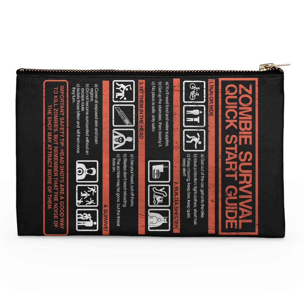 Zombie Survival Quick Start Guide - Accessory Pouch