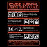 Zombie Survival Quick Start Guide - Youth Apparel