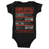Zombie Survival Quick Start Guide - Youth Apparel