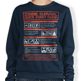 Zombie Survival Quick Start Guide - Sweatshirt