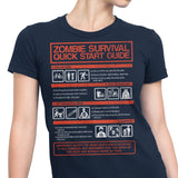 Zombie Survival Quick Start Guide - Women's Apparel
