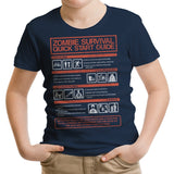 Zombie Survival Quick Start Guide - Youth Apparel