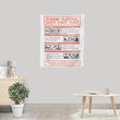 Zombie Survival Quick Start Guide (Alt) - Wall Tapestry